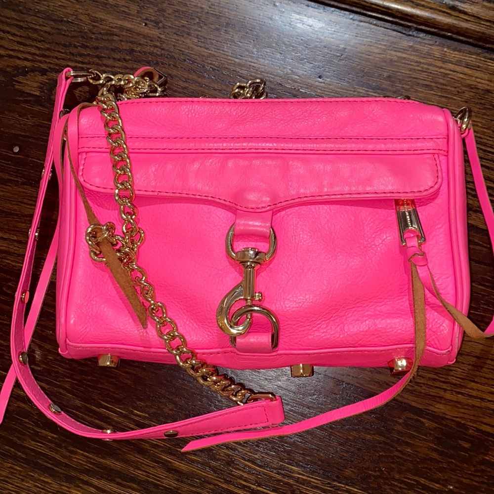 Rebecca Minkoff crossbody bag hot pink
